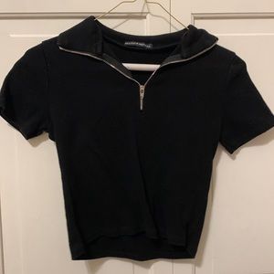 Brandy Melville Zip Shirt